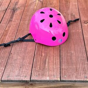 Pink Bike Helmet
